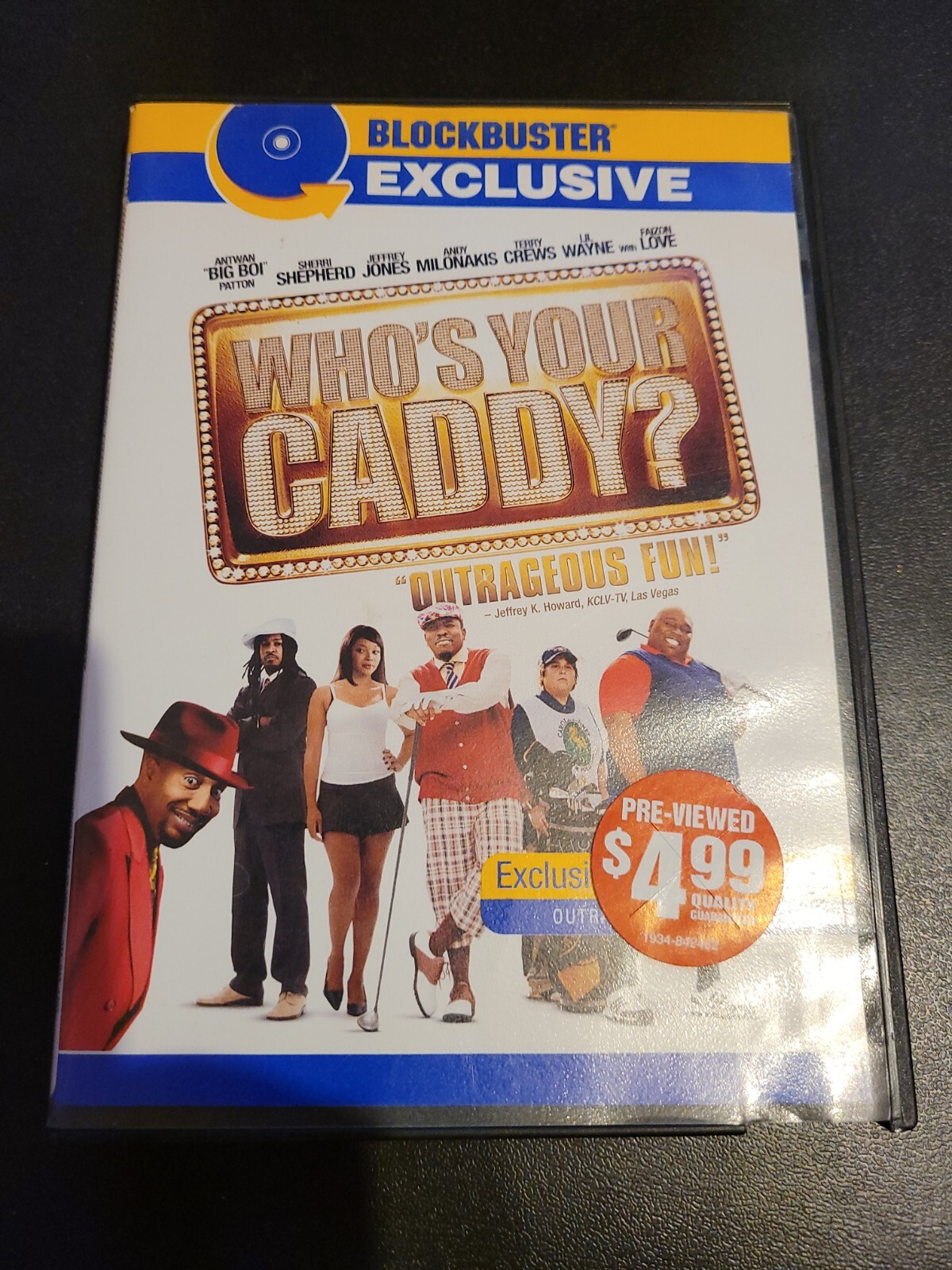 Who's Your Caddy DVD THE MOVIE 2007 Big Boi, Jeffrey Jones, Terry Crews 2007 796019807692 eBay