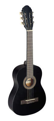 Stagg 1/4 Linden Classical Guitar Black