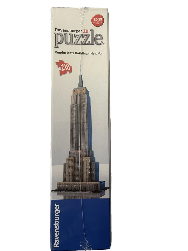 RAVENSBURGER PUZZLE 3D EMPIRE STATE BUILDING 216pz 12553 - Immagine 2 di 3