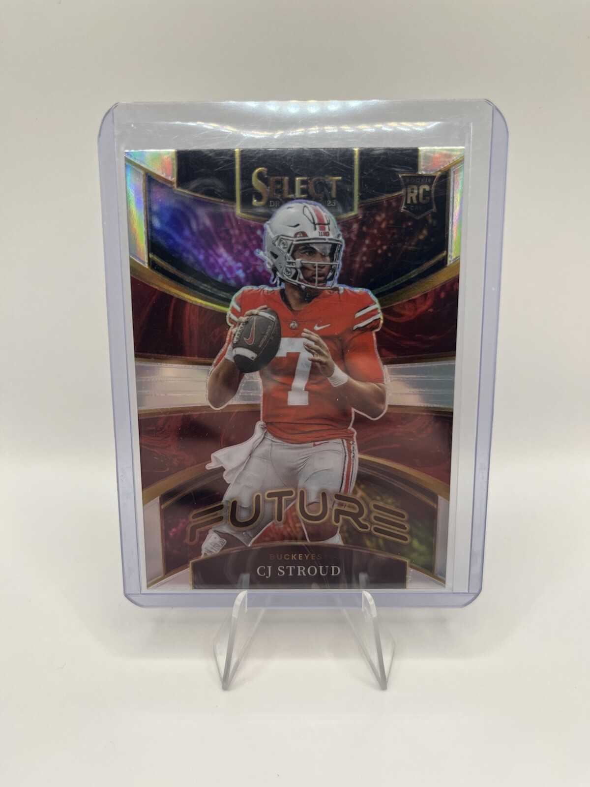 2023 Panini Select Draft Picks CJ Stroud Rookie Silver Future RC Buckeyes