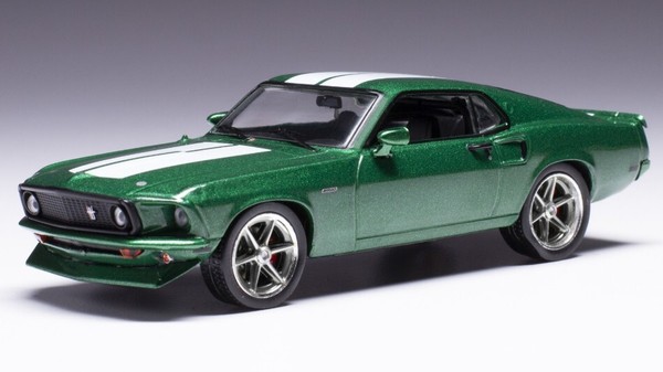 Ford Mustang Fastback 1969 Metallic GrüN 1:43 Modell Ixo Model-image