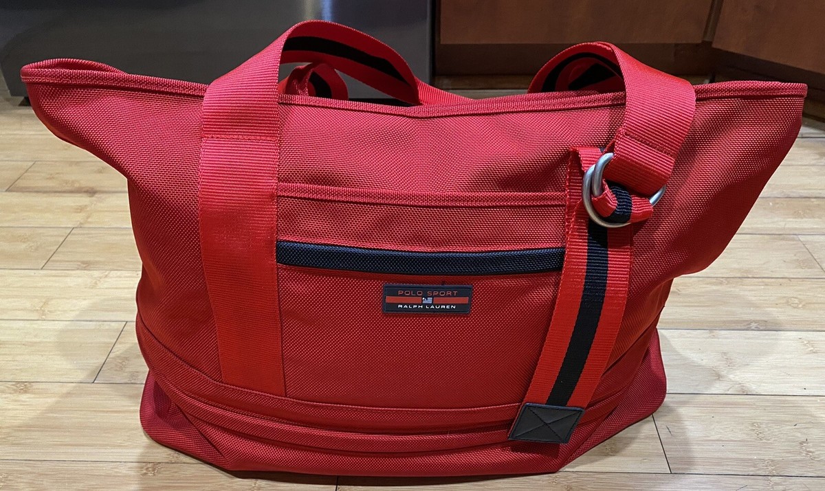 Vintage 90s Polo Sport Ralph Lauren Red Nylon Backpack Nwt Polo Ralph Lauren Suede Trail Backpack | Unique Style main image 2