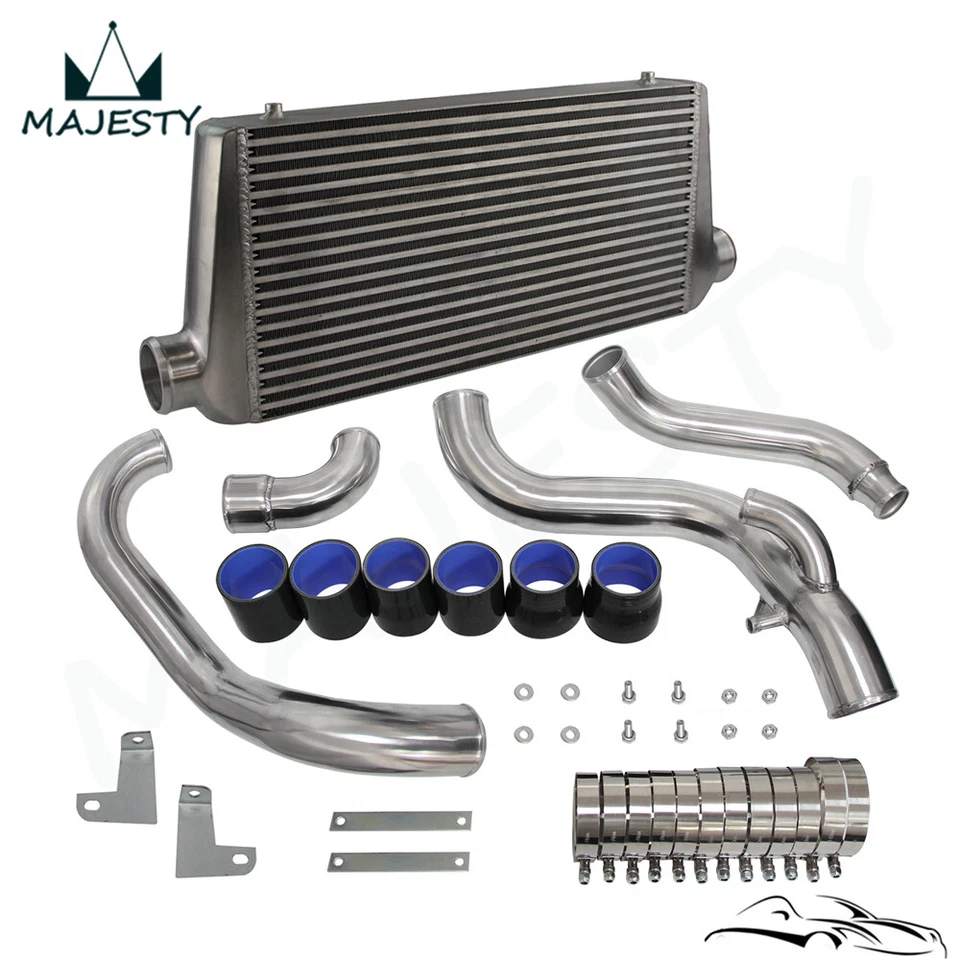 Kit Intercooler Para Nissan Silvia 240SX 200SX S14 S15 SR20DET 2.0T 1995-1998 BK Foto 2 de 4