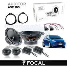 Enceintes Avant 165Mm FOCAL AUDITOR ASE165 120W Pour FIAT GRANDE PUNTO
