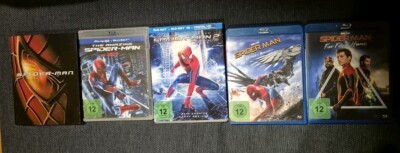 Spider-Man 1-7, (1-3 Steelbo.)(4-5 T. Amaz. SM 1-2 3D)(6-7 Homecom., Far f.Home)