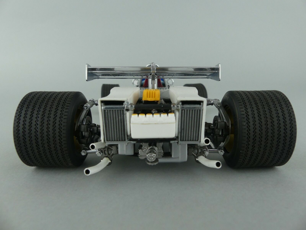 EXOTO Grand Prix Classics 1/18 - FERRARI 312 B - Aluminium / Métal