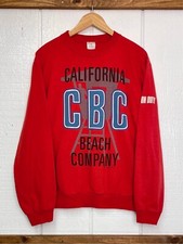 Vintage 80s California Beach Company 1986 Crewneck Sweatshirt M