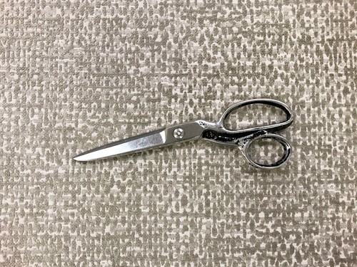 Water & Stain Resistant Textured Abstract Taupe Chenille Upholstery Fabric - Foto 4 di 4