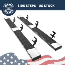 6" Running Boards for 2015-2026 Ford F-150 SuperCrew Cab ABS Side Step Nerf Bars