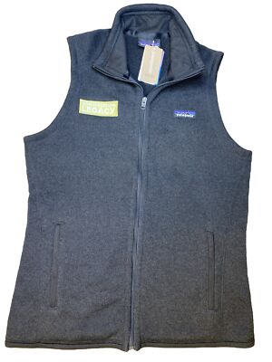 Patagonia Better Sweater Fleece Vest Black Slim Fit Women's MED