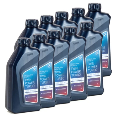 10 Liter ORIGINAL BMW Motoröl Öl 5W30 Twin Power Turbo LongLife-04 83212465849