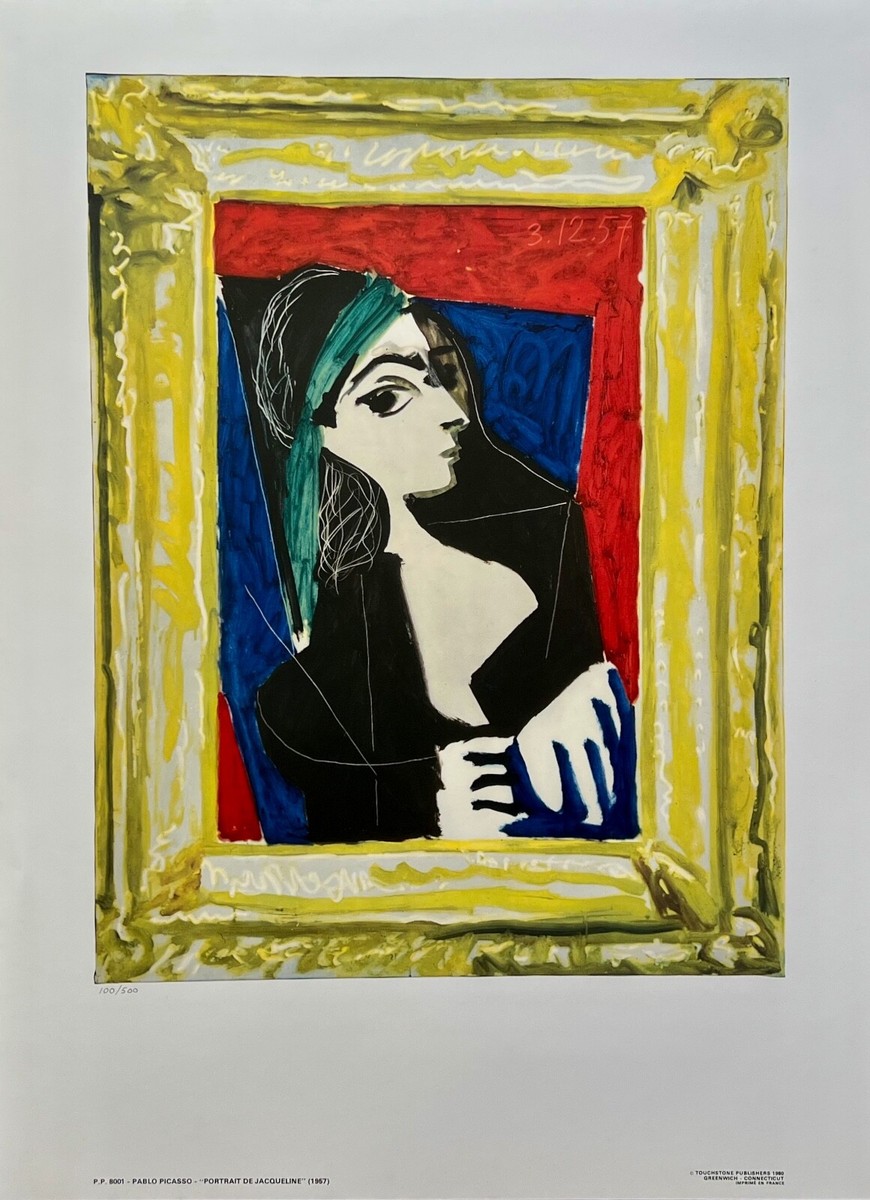 PICASSO 油絵アート Les Femmes d'Alger by Picasso – Famous Cubist Oil Painting