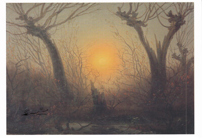 Karte, large:  Caspar David Friedrich - Weidengebüsch 12,5 x 18,4