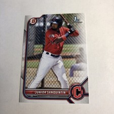 2022 Bowman Paper Prospect 1st Bowman Junior Sanquintin #BP-80