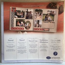 Creative Memories 12x12  Natural Scrapbook Pages New Sealed 15 Sheets