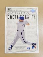 Upper Deck 1993 George Brett Robin Yount 3000 Hits #SP5