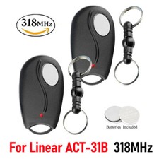 ACT-31B ACP00879 1-Channel Garage Door Remote for 318MHZ Linear Mega Code MCT-3