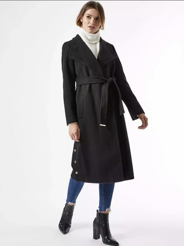 Dorothy Perkins Funnel Collar Belted 