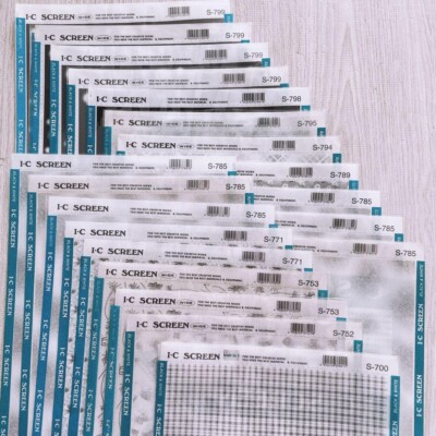 IC Screen Screentone set of 20 Comic Manga Tool Illustration Discontinued