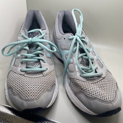 ASICS Womens Gel-Contend Gray Running Shoes Size 11