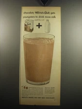 1957 Nestle's Quik Ad - Chocolaty Nestle's Quik gets youngsters to drink more