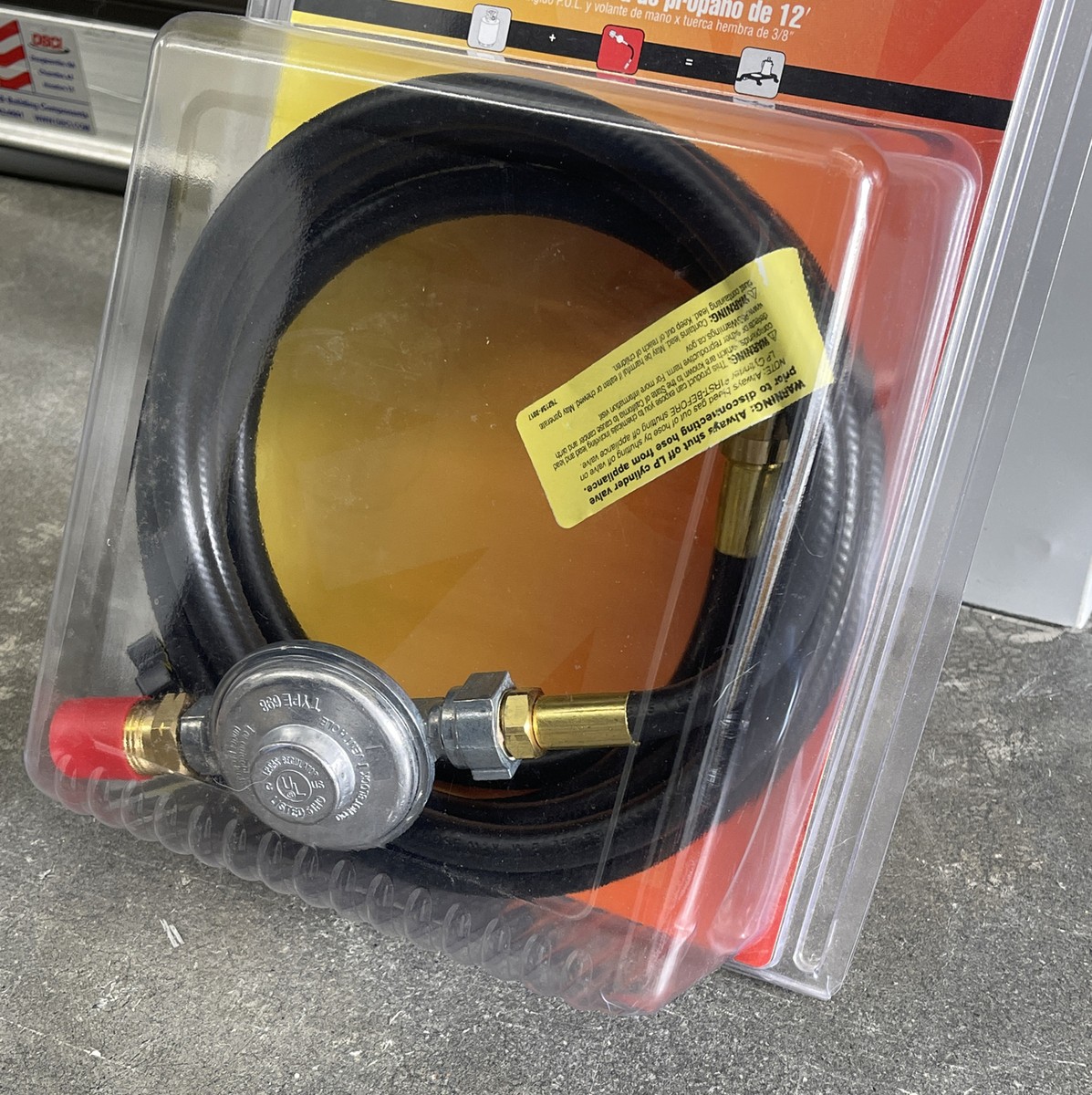 Mr. Heater 12-foot Propane Hose u0026 Regulator Assembly w/Soft Nose POL Hand  Wheel 89301730724 | eBay