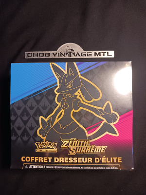 Pokemon (Zénith Suprême) Crown Zenith Elite Trainer Box ETB