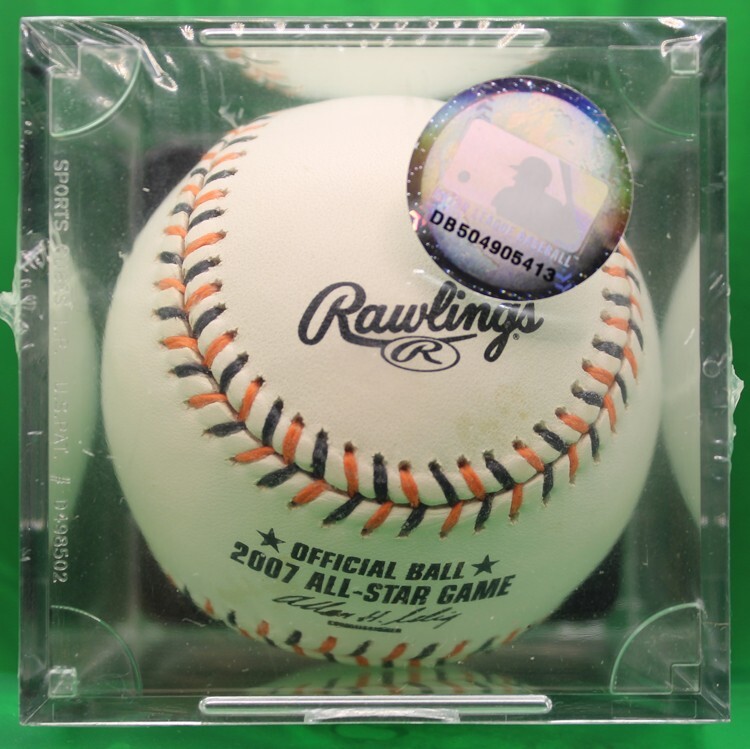 記念グッズ official ball 2007 ALL-STAR GAME Major League Baseball 2007 All Star Game Official Ball MLB