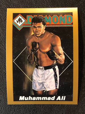 Muhammad Ali 1991 Diamond Sports Memorabilia Boxing Trading Card