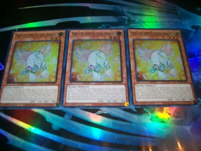 3x Tellus the Little Angel 1st Edition Super Rare EGS1-EN006 Yu-Gi-Oh!
