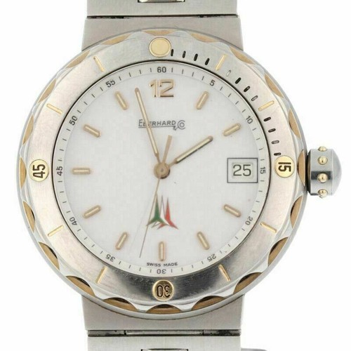 Eberhard \u0026 Co. - Fly Matic Frecce Tricolore - Gold/Steel - 37 mm - 42007 |  eBay