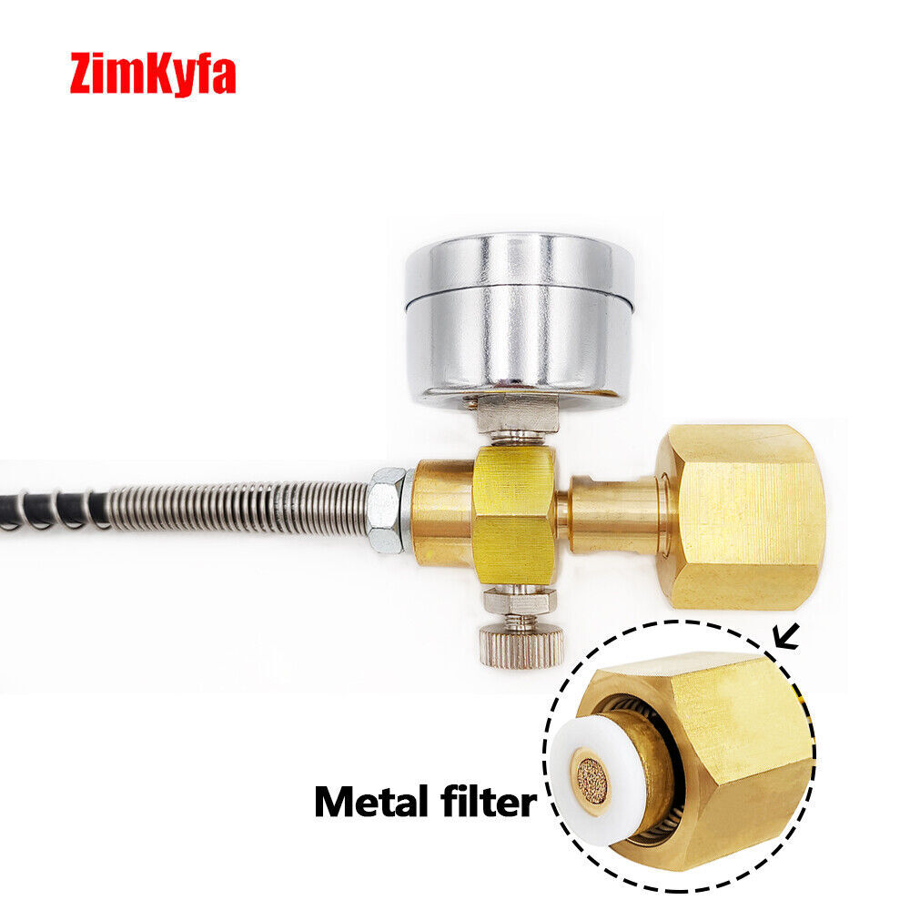 CO2 Adapter TR21-3 Für Quooker-Tanks - Nachfülladapter Für Große CO2-Tanks CGA320