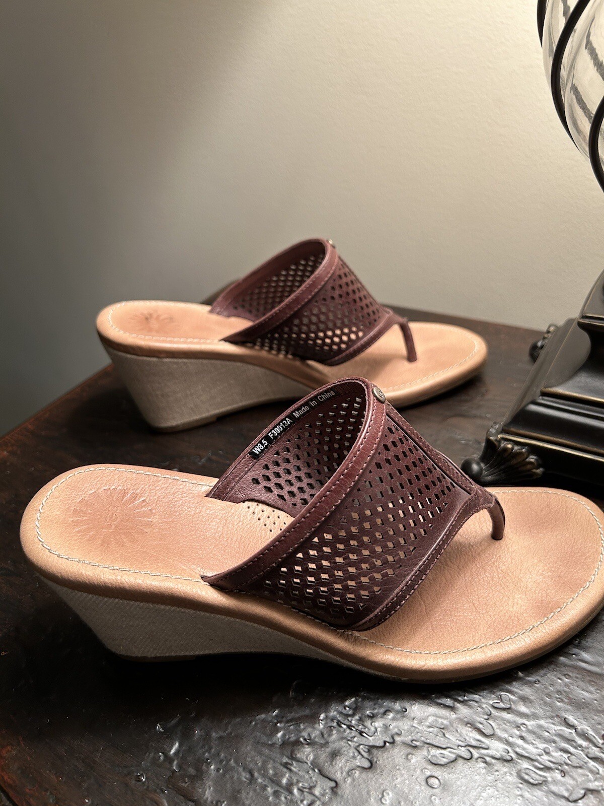 womens ugg wedge sandals