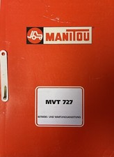 Manitou MVT 727 Instrukcja obsługi i konserwacji