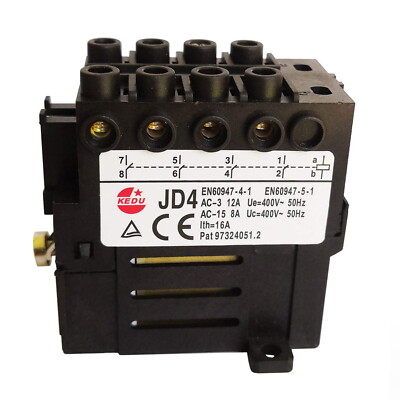 Schütz-Motorschütz KEDU JD4 400V  mit 4 Schließer 400V 50Hz