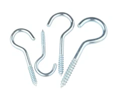 Screw Hooks Eye Bolts Semicircular Open Cup Hook Ceiling Hooks Screws In Hanger