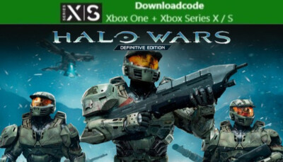 NEU für XBOX ONE Series X S Spiel Halo Wars Definitive Edition Game Key Code