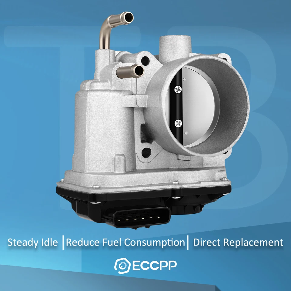 Cuerpo del acelerador 2,5 L para Nissan Altima Frontier NP300 Rogue X-Trail Suzuki Equator Foto 2 de 4