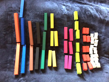 Wooden fraction bars for learning Maths Math�...
