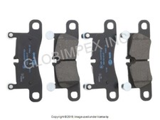 Porsche 2019-2022 Brake Pad Set Rear Hella Brake Systems 1 Year Warranty