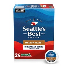 Best Coffee, Breakfast Blend, Medium Roast K-Cup Coffee Pods, 24 Count