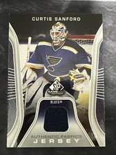 2006-07 SP Game Used Authentic Fabrics AF-CS Curtis Sanford St. Louis Blues