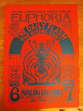 POSTER 14.5X20 EUPHORIA THE DAILY FLASH THE RISING SONS AVALON