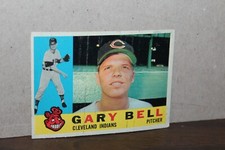 1960 TOPPS GARY BELL   BASEBALL  CARD #441