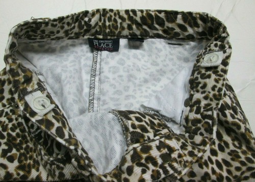 ❤ The Children's Place girls animal print skirt size 10 corduroy cheetah cotton - Picture 7 of 12