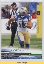 2025 Upper Deck CFL Green Nic Demski #69 READ r6v