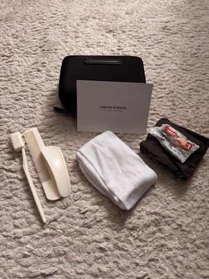 Horizon Studios Lufthansa Star Alliance Amenity Kit Business Class Schwarz NEU