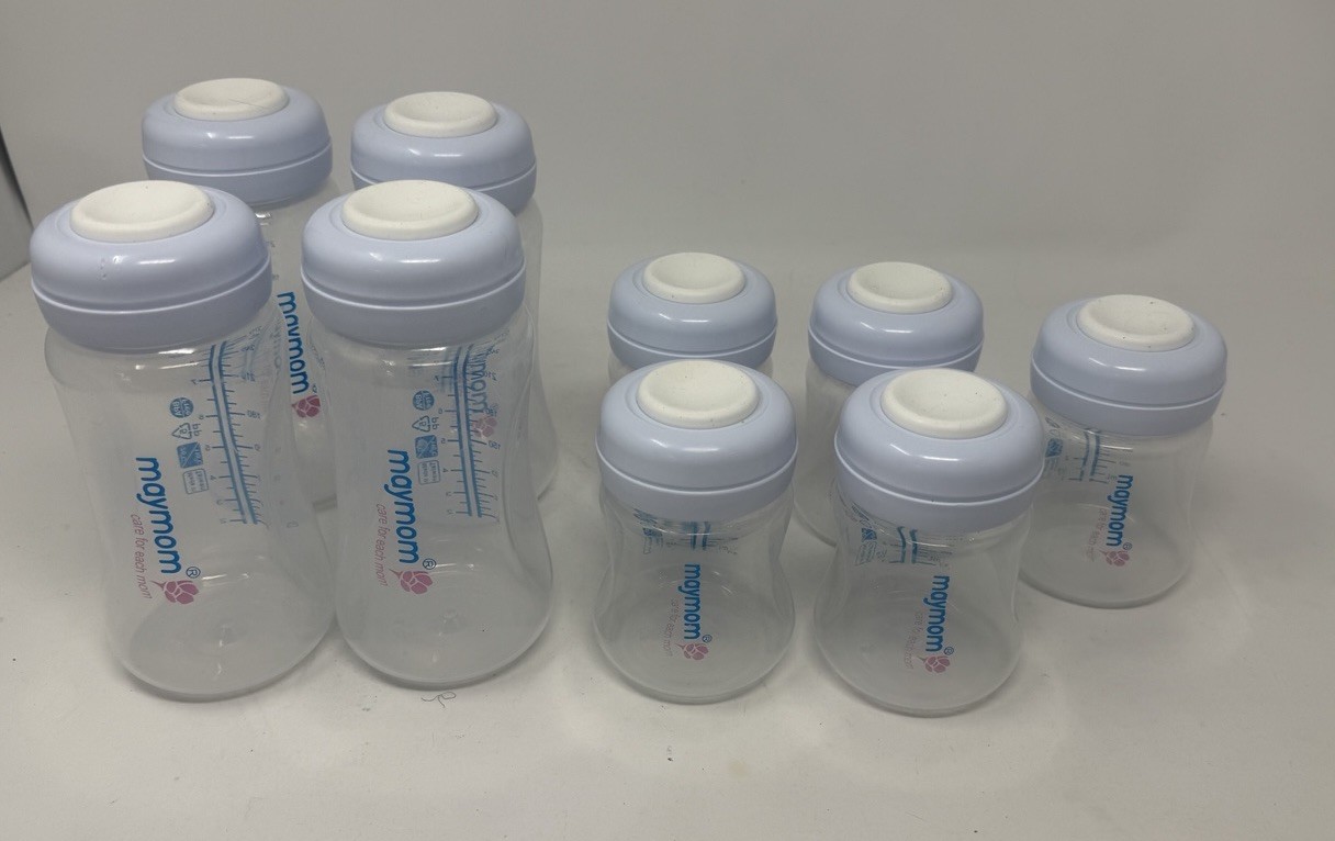 Maymom Wide-mouth Milk Storage Collection Bottle SureSeal Se
