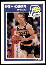 1989-90 Fleer Detlef Schrempf Indiana Pacers #67
