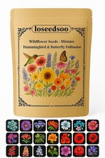 Wildflower Seeds Mix – 7500+ NonGMO Flower Seeds for Planting, 1oz Bulk Pack,... 277.60 per gallon